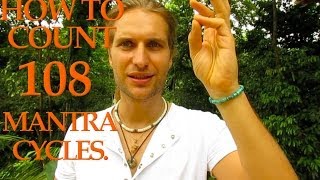 MANTRA  How to count 108 MANTRACYCLES without a Mala or Rosary [upl. by Roze261]