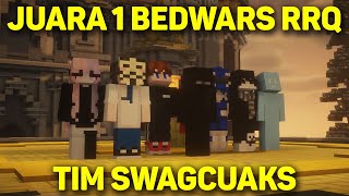 JUARA 1 DI EVENT RRQ MINECRAFT BEDWARS TOURNAMENT SEASON 4 [upl. by Htiekel68]