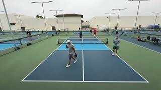 Saturday 0831  Rec Play  2 Court Ladder  Pickleball 5055 [upl. by Odirfliw140]