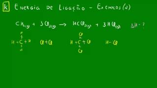 Energia de ligação  Mais exemplos  Termoquímica  Química [upl. by Reisman]