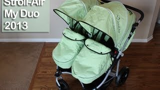 StrollAir My Duo 2013 Review  Baby Gizmo [upl. by Milas]