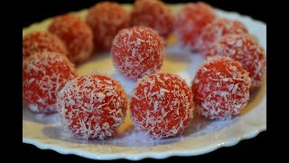 Coconut Laddu Recipe Instant Coconut Ladoo in 10 Minutes Nariyal Ladoo Recipe [upl. by Yrdnal]