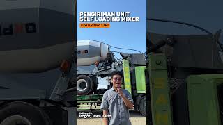 PENGIRIMAN SELF LOADING MIXER 35M³ LUYU LY5500 KE BOGOR [upl. by Nnaecarg]