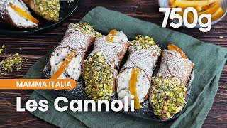 Recette des Cannoli Mamma Italia 6  750g [upl. by Aiksa]