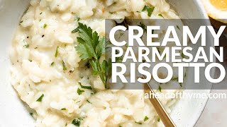 Creamy Parmesan No Wine Risotto [upl. by Krista17]