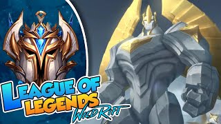 WILD RIFT  S15  GALIO JUNGLA  LE COPIO EL PICK A FAKER PERO [upl. by Fanchet]