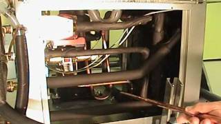 Geothermal heat pump hot water generator HWG desuperheater piping [upl. by Orat]