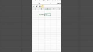 Easily Remove DIV0 Error with IFERROR Formula  Excel Tutorial excel exceltutorial shorts [upl. by Noell688]