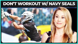 Navy SEAL Shows Up To A College Team Workout It Didnt End Well [upl. by Yanrahs]