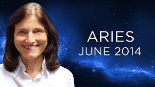 ARIES JUNE 2014  Astrology Forecast  Barbara Goldsmith [upl. by Therese509]