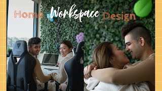 How to Make a Green Wall at Home  Workspace Design Idea中文字幕 [upl. by Seleta]