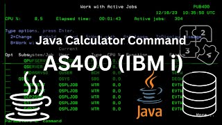 Java on AS400  Create Calculator Command  AS400 IBM i Tutorial for Beginners [upl. by Esined]