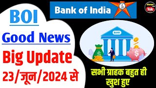 Bank of India 🔥Big Update today 2024  bank of India new toll free number 2024  boi big news aeps [upl. by Whorton]