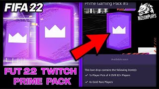 How Get Twitch Prime Packs For Free FIFA 22 Ultimate Team [upl. by Berl]