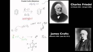 Friedel Crafts Alkylation Reaction mechanism chemistry tutorial [upl. by Shae]