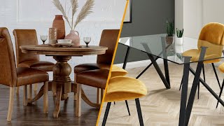 Glass vs Wood Dining Table Which One is the Better Buy [upl. by Annauqal611]