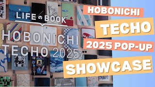 First Look Hobonichi Techo 2025 Planners Popup Showcase  The Row DTLA [upl. by Meisel]