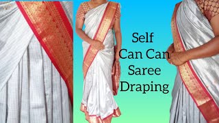 Easy Drape your Pattu Saree in Half Saree Style StepbyStep Tutorial [upl. by Vidal427]