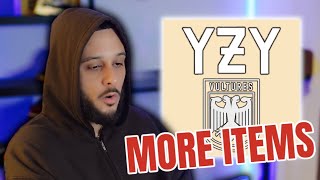 More Items Added New YEEZY Drop Is Live YZY Sock Pods  ¥ Vultures Merch [upl. by Etteloiv]