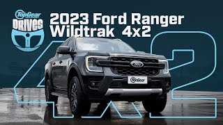 2023 Ford Ranger Wildtrak 4x2 review Topspec 4x2 pickup tested  Top Gear Philippines [upl. by Novaelc]