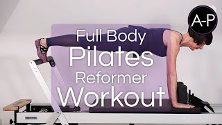 Full Body Pilates Reformer Workout 45 Minutes [upl. by Codel]