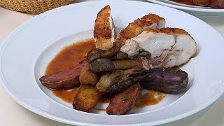 Felidias Recipe for Chicken Under a Brick Pollo al Mattone [upl. by Ebneter]