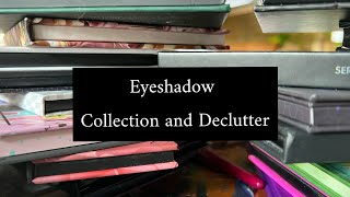 Decluttering 30 palettes ✨ Full Eyeshadow Collection and Declutter [upl. by Rachelle52]