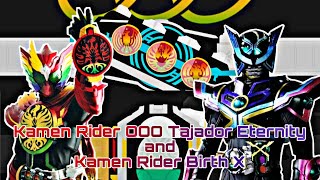 Kamen Rider OOO Tajador Eternity and Birth X Henshin Flashbelt Android [upl. by Alvan828]