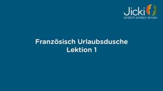 Französisch lernen für den Urlaub [upl. by Kellie]