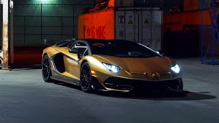 Flame Spitting Aventador SVJ in 4K [upl. by Aiciruam]