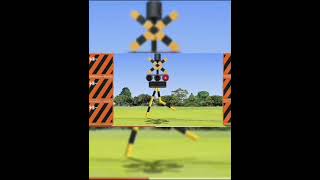 rail road rail crossing railway line viral video 踏切アニメ 踏切 🚥🚦🚂 [upl. by Aehsan]