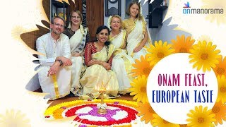 Onam feast European taste foreigners guide to making Sadya [upl. by Anwat]