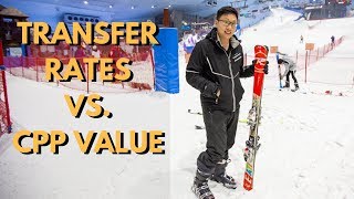 Point Transfer Rates vs CPP Value While Skiing in the Desert [upl. by Ajuna]