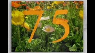 75 Jahre  75 years birthday song German  Engl subtitles [upl. by Heimlich]