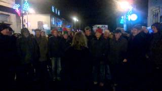 Singing Choir part 13  Street Somerset UK  Christmas Market 03122015 [upl. by Cumine]