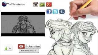 ✼Frozen  The Dressing Room  Deleted Scene  HD [upl. by Harutak580]