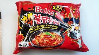 HOW TO COOK SAMYANG KOREAN 2× SUPER SPICY NOODLES  SPICY NOODLES RECIPE [upl. by Enella]