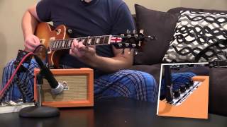 Wah pedal demo on Orange CR6S micro amp [upl. by Enirak]