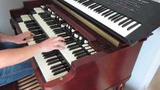 quotJe taime  mois non plusquot cover on Hammond B3 [upl. by Harak]