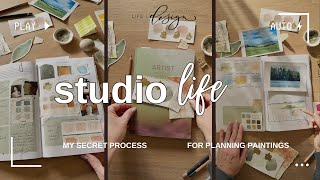 Introducing one of my studio secret processes The Artist Project Planner [upl. by Alphonsine]