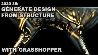 202035 LTH Tutorials Generative Design from Structural Optimization  tOpos Grasshopper [upl. by Laughton]