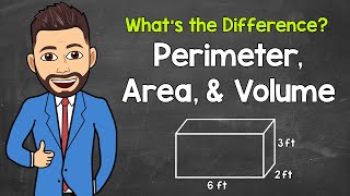 Perimeter Area and Volume Explained  Math with Mr J [upl. by Astor]