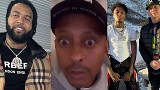 Gillie Da Kid Catches Stray From NBA YoungBoy Affiliate Over Million Dollaz Interview [upl. by Francesca]