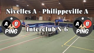 Nivelles A  Philippeville A Interclub N°6 [upl. by Eikcaj]