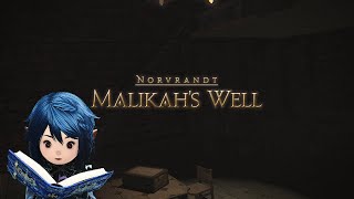 FFXIV Dungeon Lore Malikahs Well [upl. by Isej]