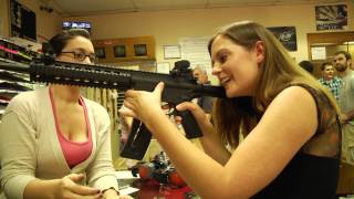 Shooting guns in America [upl. by Ahon]