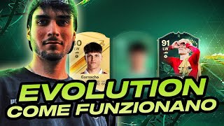 GUIDA COMPLETA alle EVOLUZIONI su FC 24 e MIGLIORI CARTE da EVOLVERE [upl. by Chet]