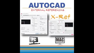 AutoCAD Xrefs External Referencing [upl. by Caitlin]