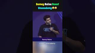 Samay Raina Roast Unacademy😅😂 shortsfeed samayraina unacademy roast [upl. by Kitty]