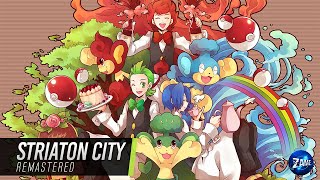 STRIATON CITY Remastered ► Pokémon Black amp White [upl. by Amesari969]